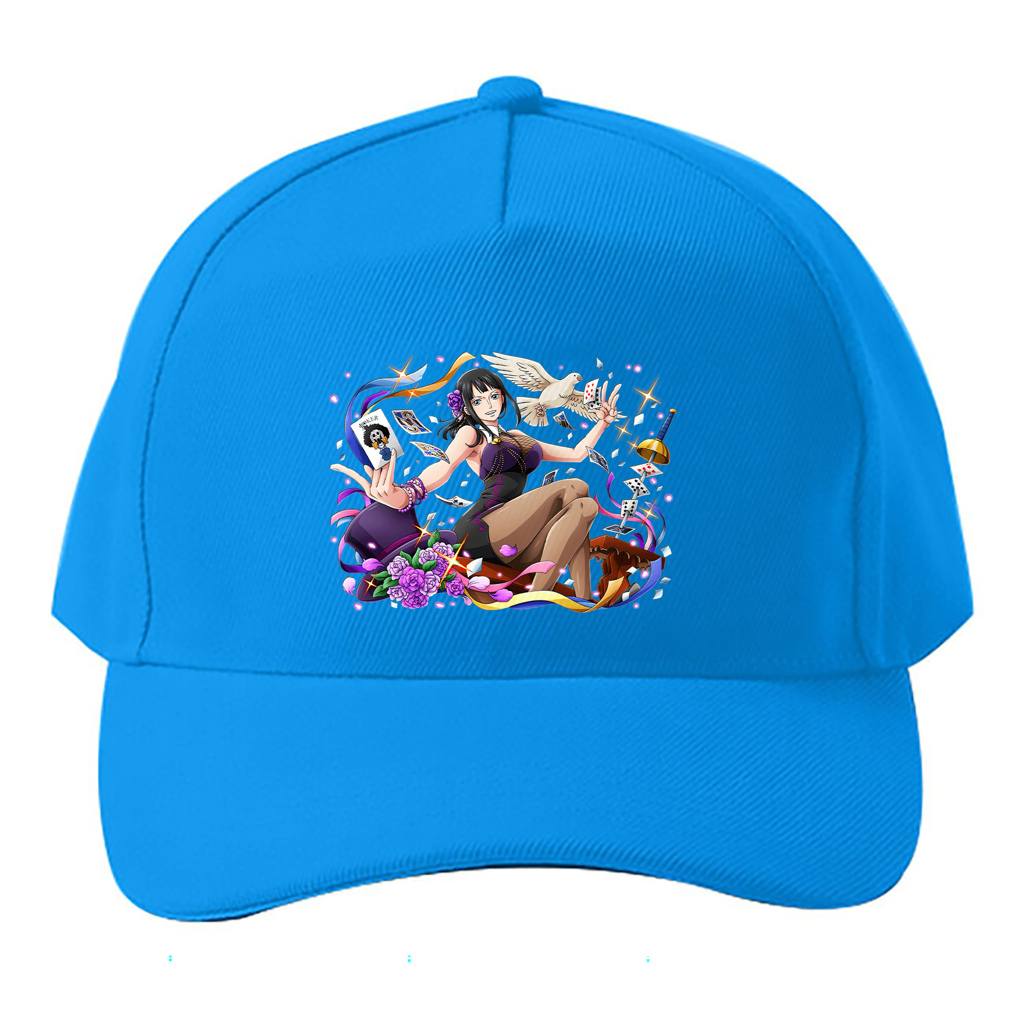 （画像用） ワンピース ニコ・ロビン ONE PIECE Nico Robin ベースボールキャップ 綿100％ 男女兼用 帽子 スポーツ